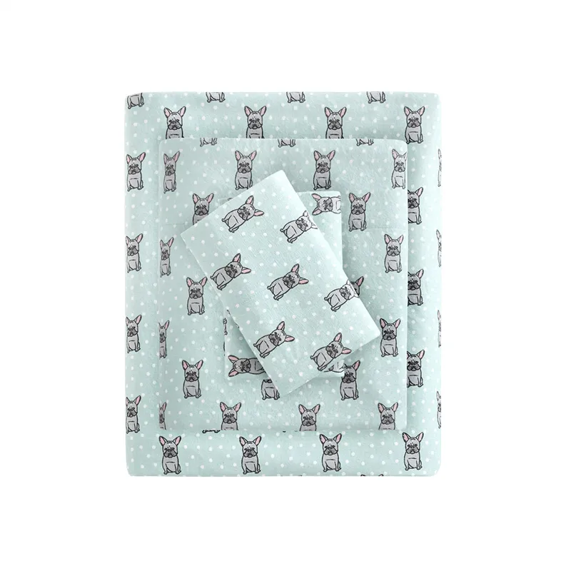True North by Sleep Philosophy Cozy Cotton Flannel Printed Sheet Set