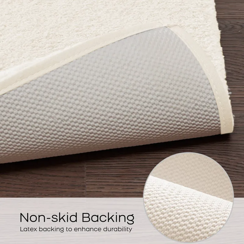 Madison Park Signature Marshmallow Bath Rug Collection