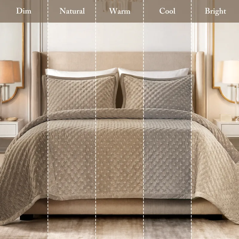 Madison Park Signature Charleston Velvet Coverlet Mini Set