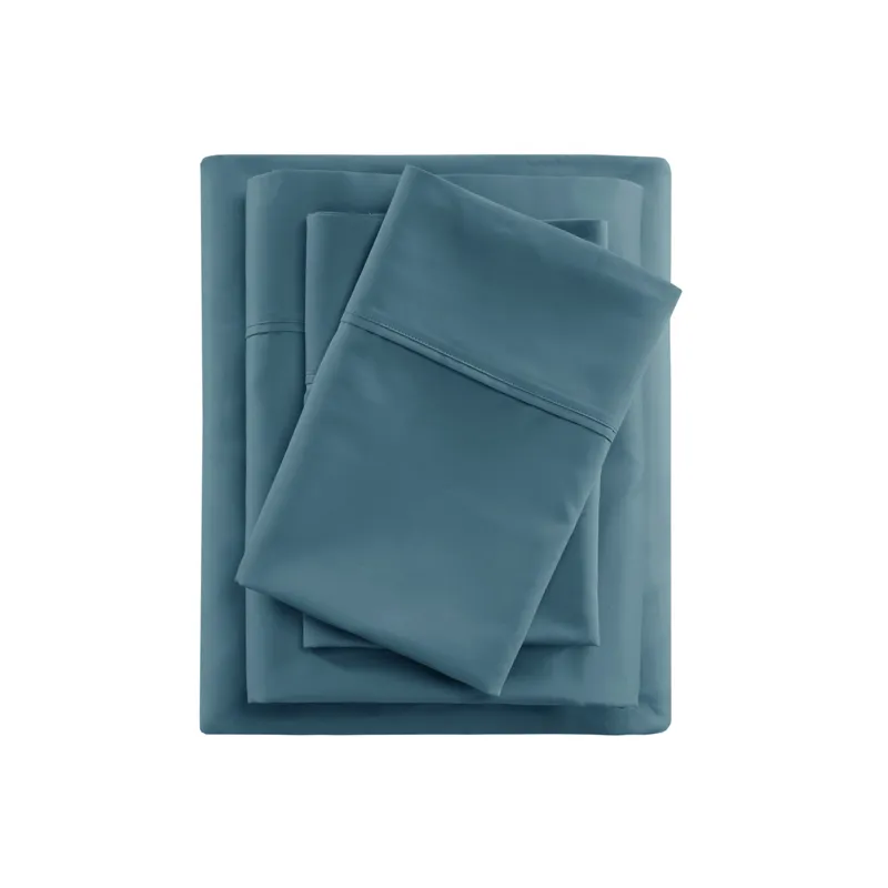 Beautyrest 600 Thread Count Cooling Cotton Blend 4 PC Sheet Set