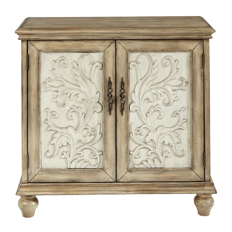 Driscoll 2-Door Cabinet - Reclaimed Natural