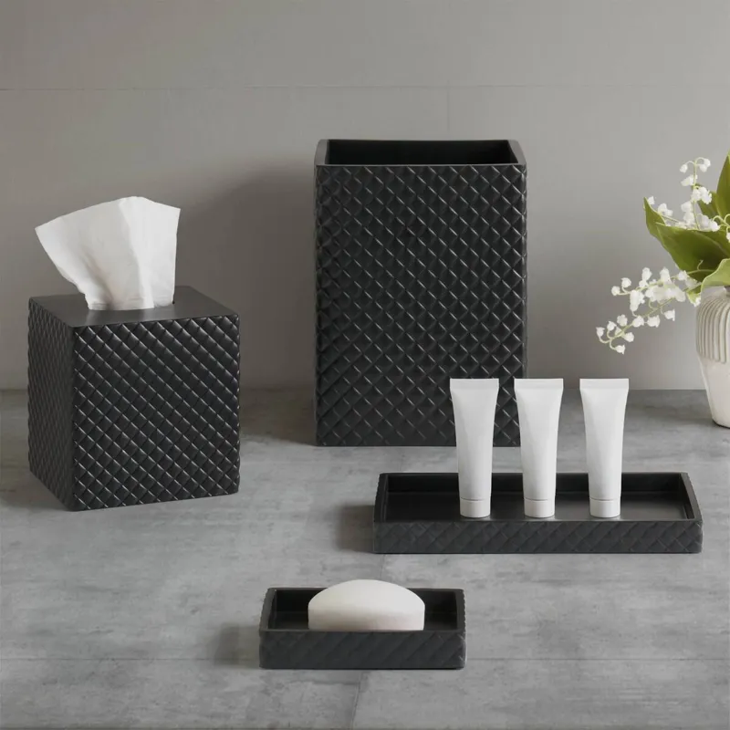 Nomad Home Resin Bath Accessories set