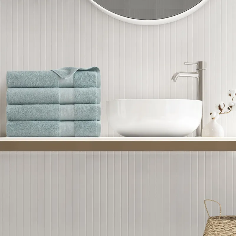 500GSM Plush Towel Set - Seafoam