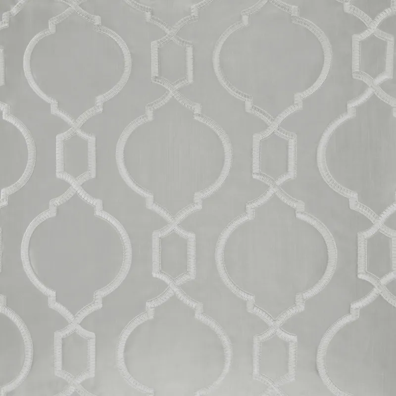 Montague European Pillow Sham - Silver