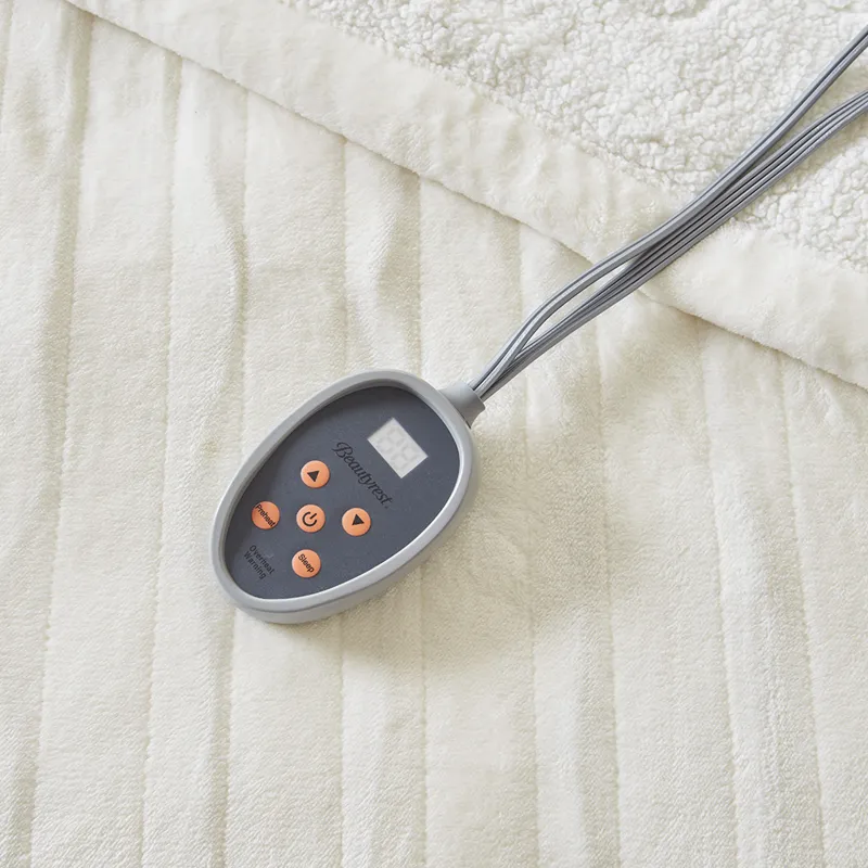 Beautyrest Heated Microlight to Berber Blanket
