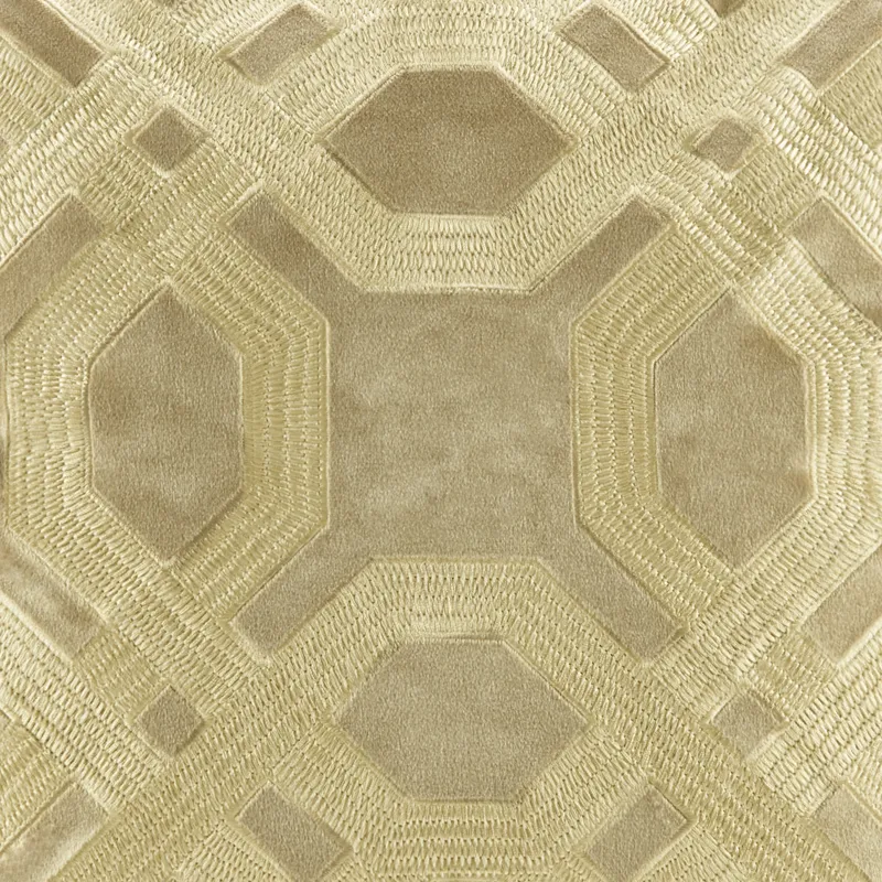 Biron Square Decor Pillow - Gold