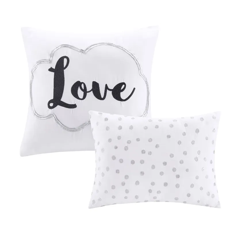 Intelligent Design Raina Metallic Printed Comforter Set