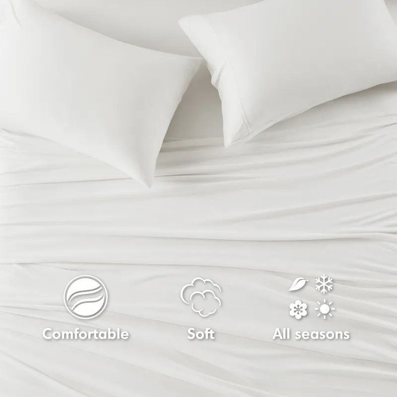 Intelligent Design Cotton Blend Jersey Knit All Season Sheet Set