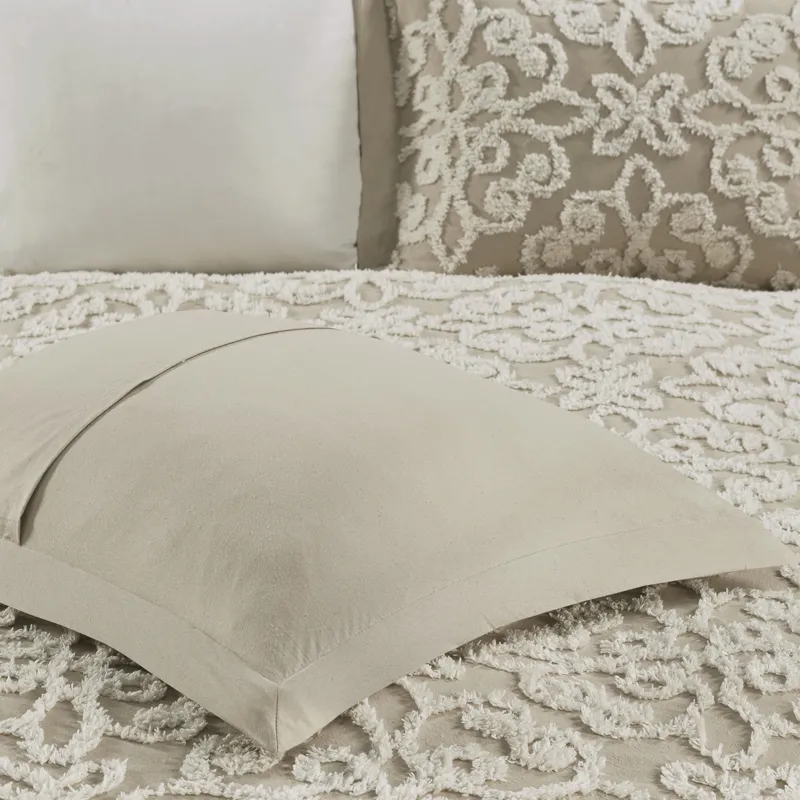 Madison Park Sabrina 3 Piece Tufted Cotton Chenille Bedspread Set