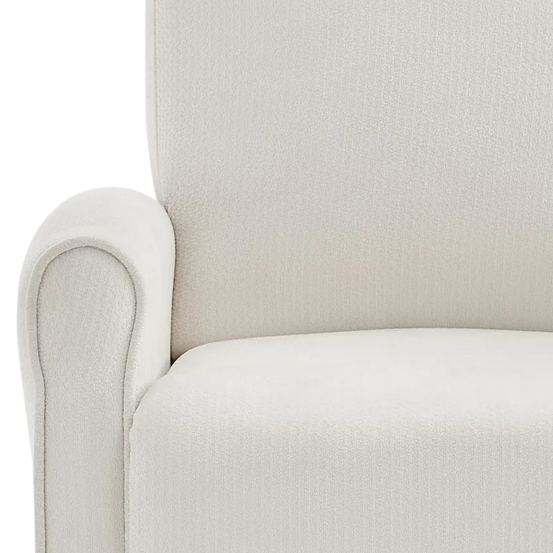 Madison Park Marena Upholstered Manual Push Back Recliner