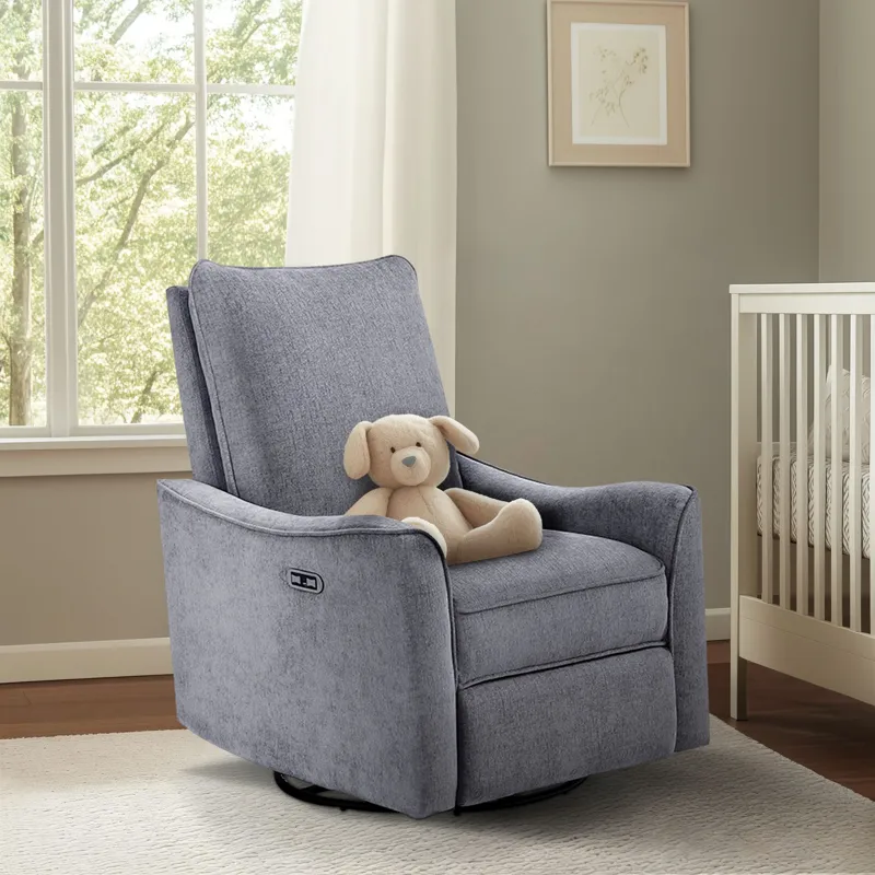 INK+IVY Cameron Power Recliner 3-in-1 with Swivel, Glider, Charging Station
