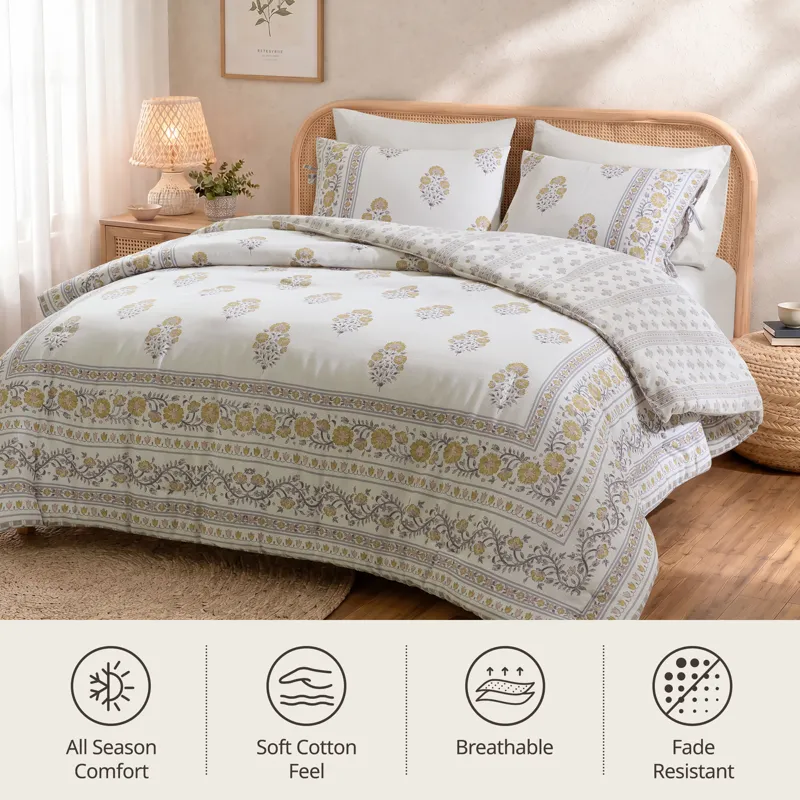 INK+IVY Thalia Duvet Set