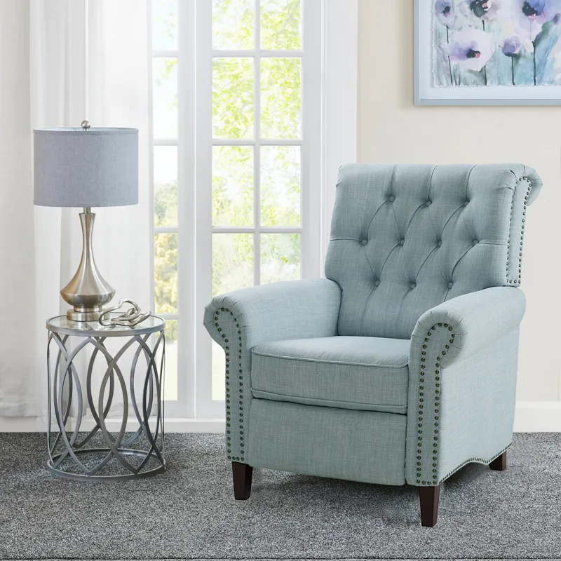 Aidan Aidan Recliner - Light Blue