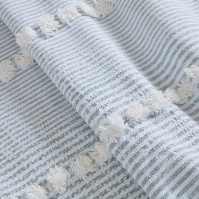 Harbor House Blue Anslee Shower Curtain