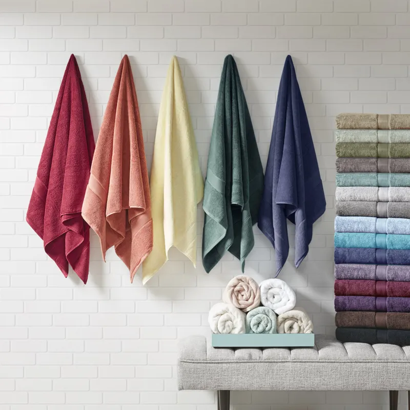 Madison Park Signature 800GSM 100% Cotton 8 Piece Towel Set