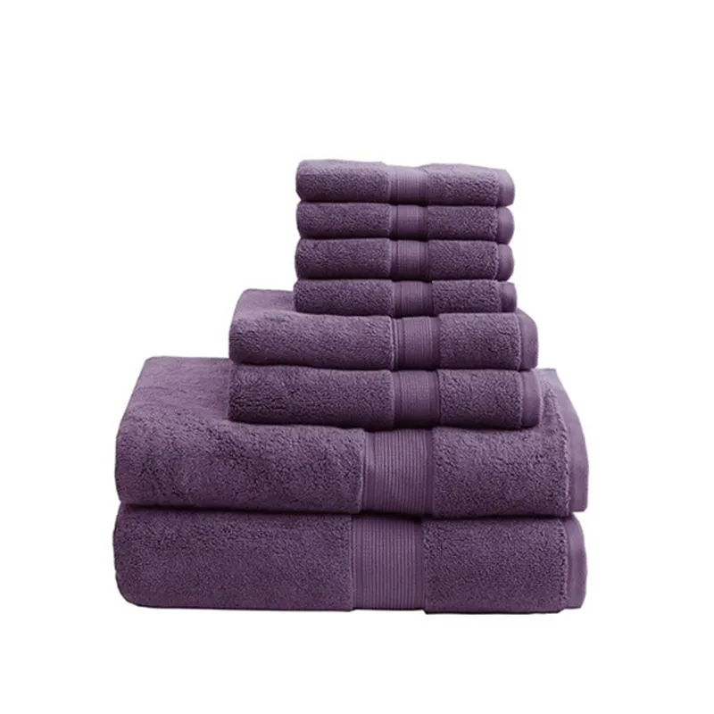 Madison Park Signature 800GSM 100% Cotton 8 Piece Towel Set