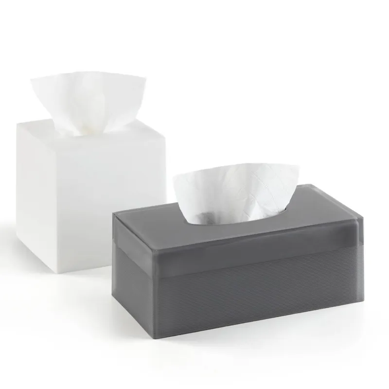 Nomad Home Clear Resin Bath Accessories set