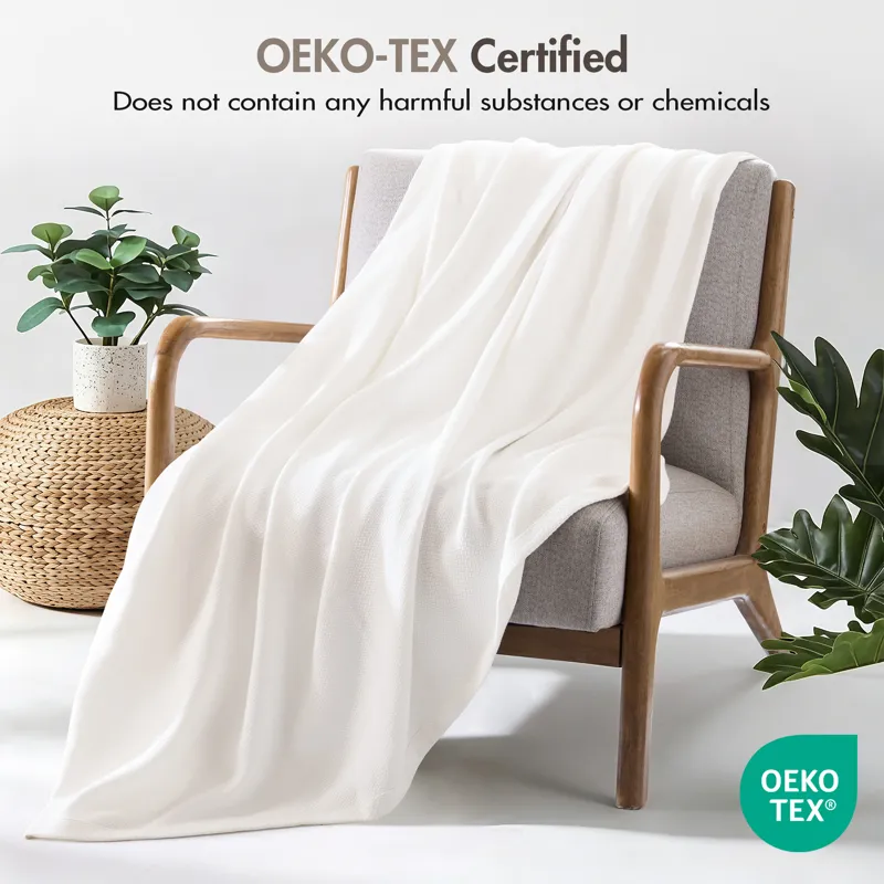 Madison Park 100% Certified Egyptian Cotton Blanket