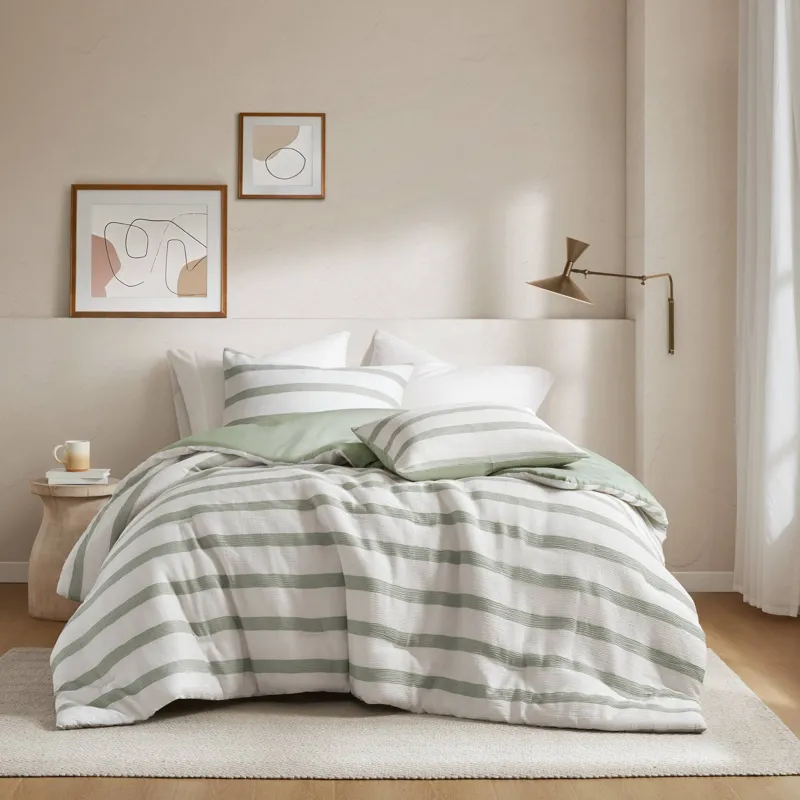 Super Listing Merritt Yarn-dyed Striped Comforter