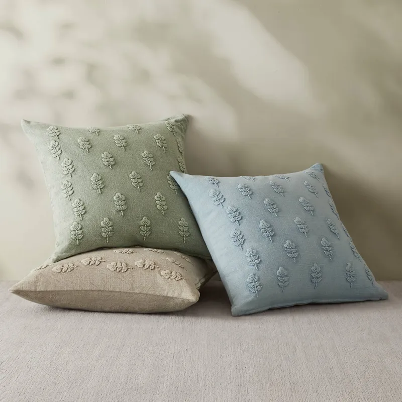 Harbor House Ave Botanical 1 Piece Cotton Pillow Cover