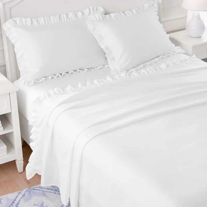 Intelligent Design Microfiber Ruffle Sheets