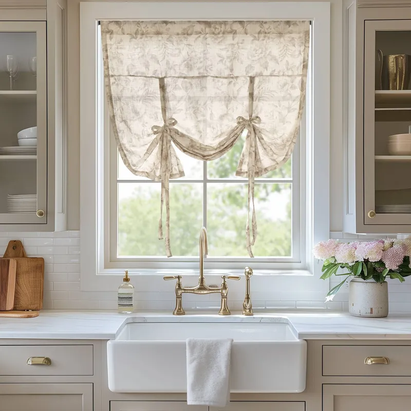 Madison Park Lana Floral Window Panel