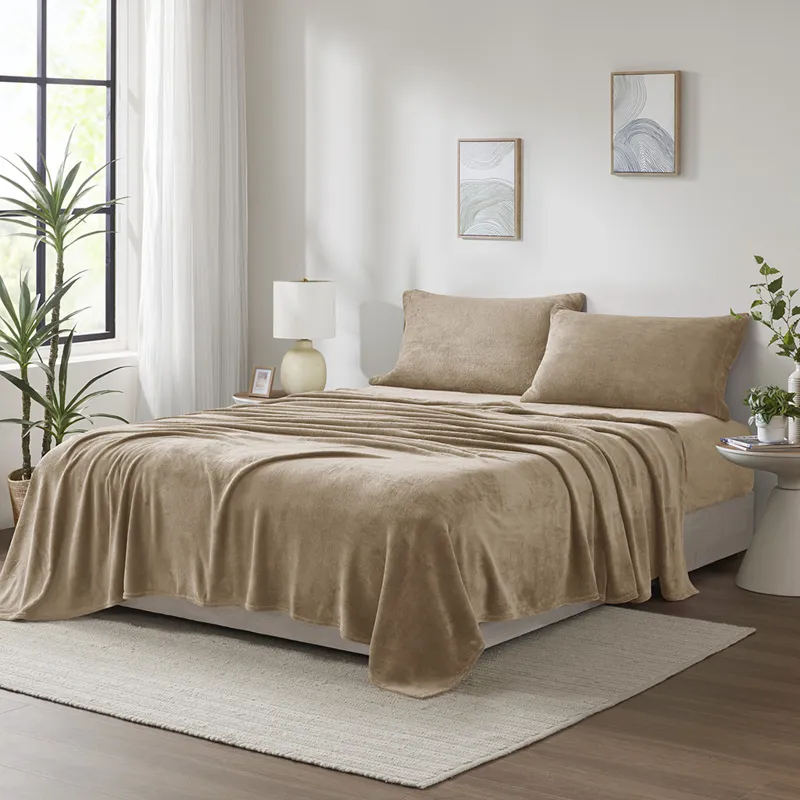 True North by Sleep Philosophy Soloft Plush Micro Plush Sheet Set