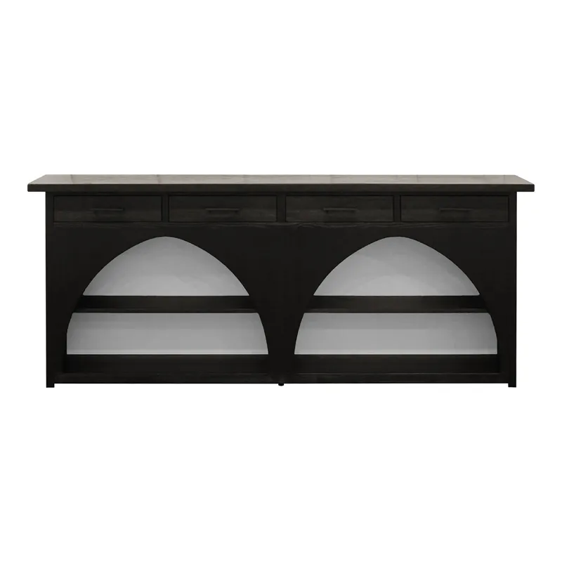 Grayson Highboard - Black/Grey