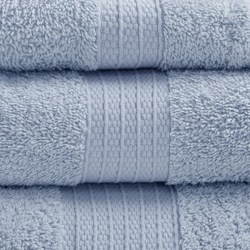 Madison Park Organic 6 Piece Organic Cotton Towel Set