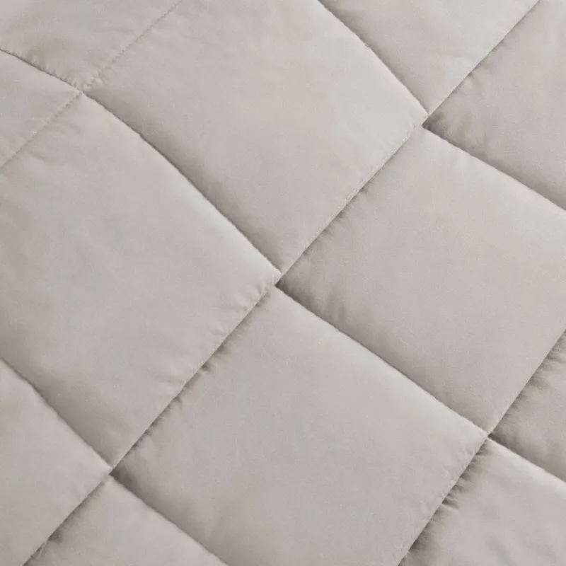 Madison Park Windom Lightweight Down Alternative Blanket with Satin Trim
