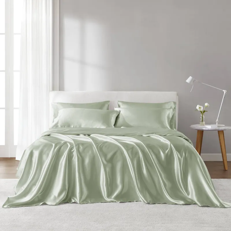 Madison Park Essentials Satin Luxury Sheet Set