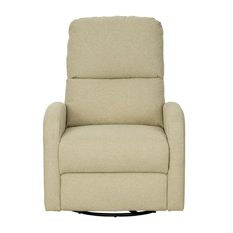 Dakota Power Recliner 3-in-1 with Swivel, Glider, USB Ports - Beige