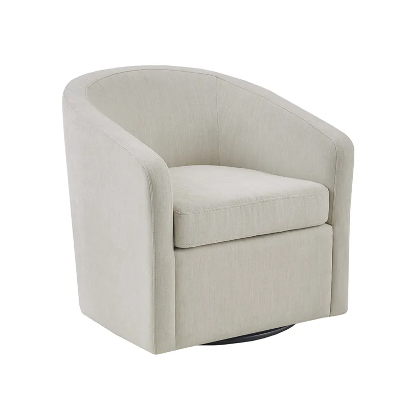 Amber Swivel Chair - Ivory
