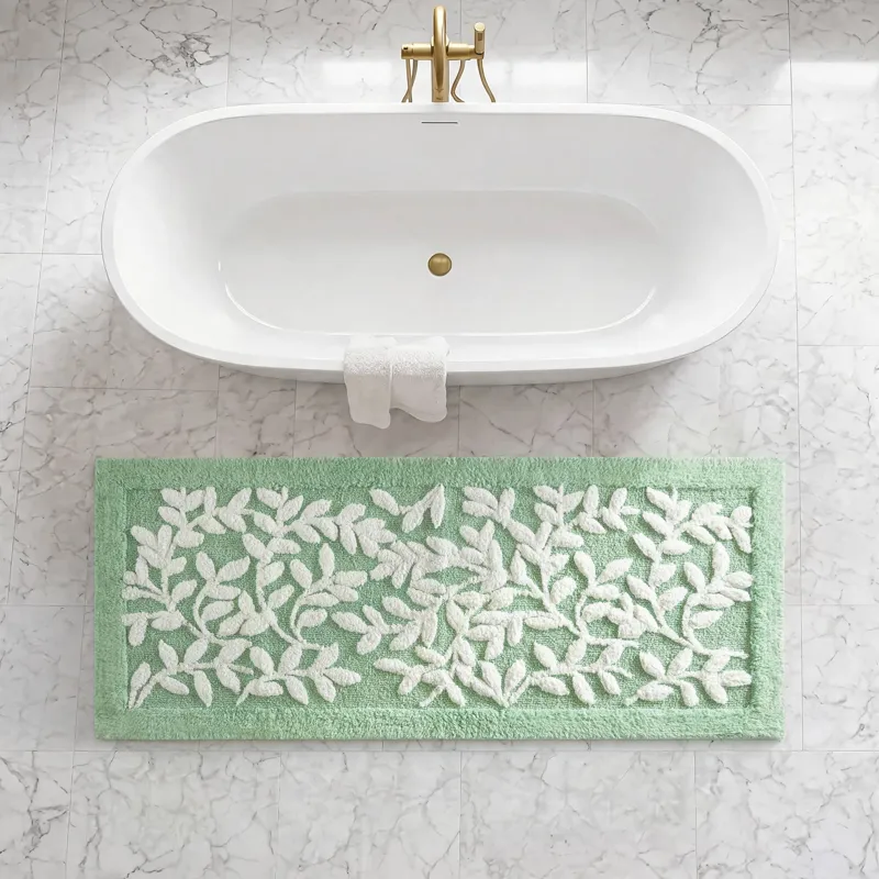 Madison Park Serene Cotton Tufted Bath Rug