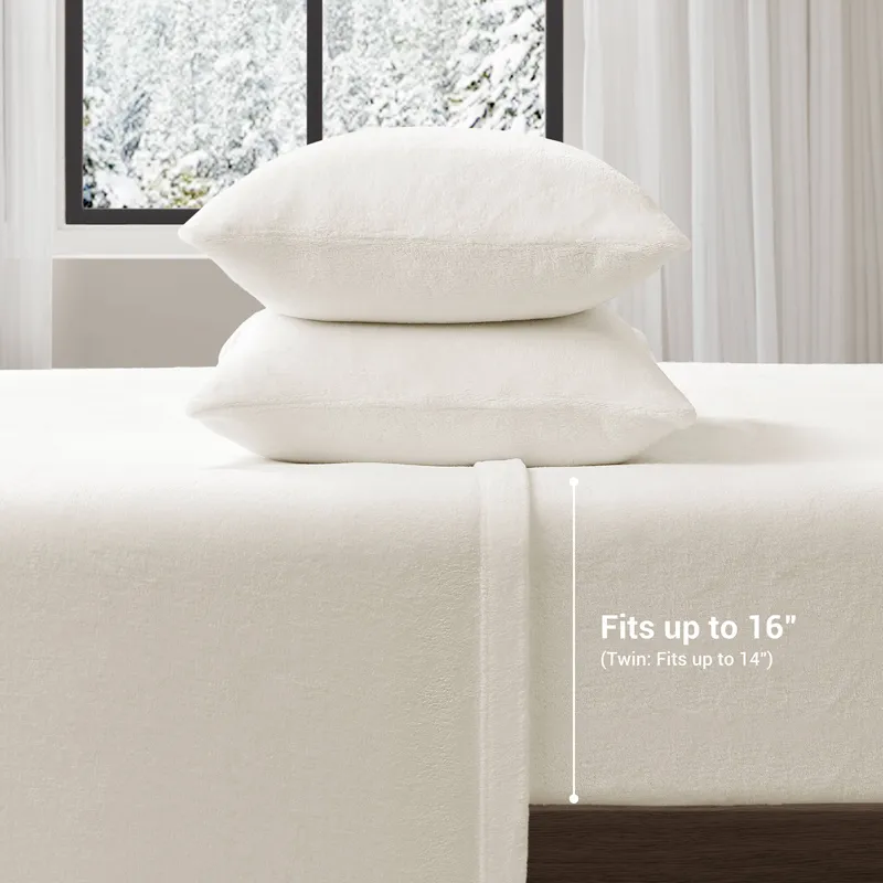True North by Sleep Philosophy Soloft Plush Micro Plush Sheet Set