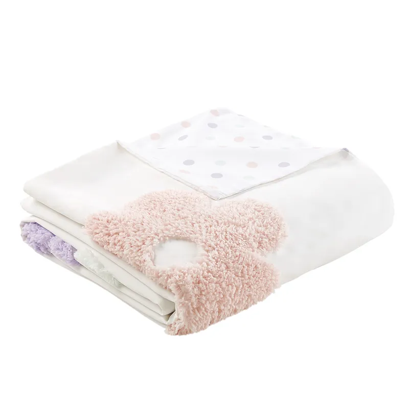 Urban Habitat Kids Gracie Floral Reversible Tufted Chenille Duvet Cover Set