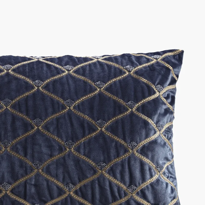 Aumont Oblong Decor Pillow - Navy