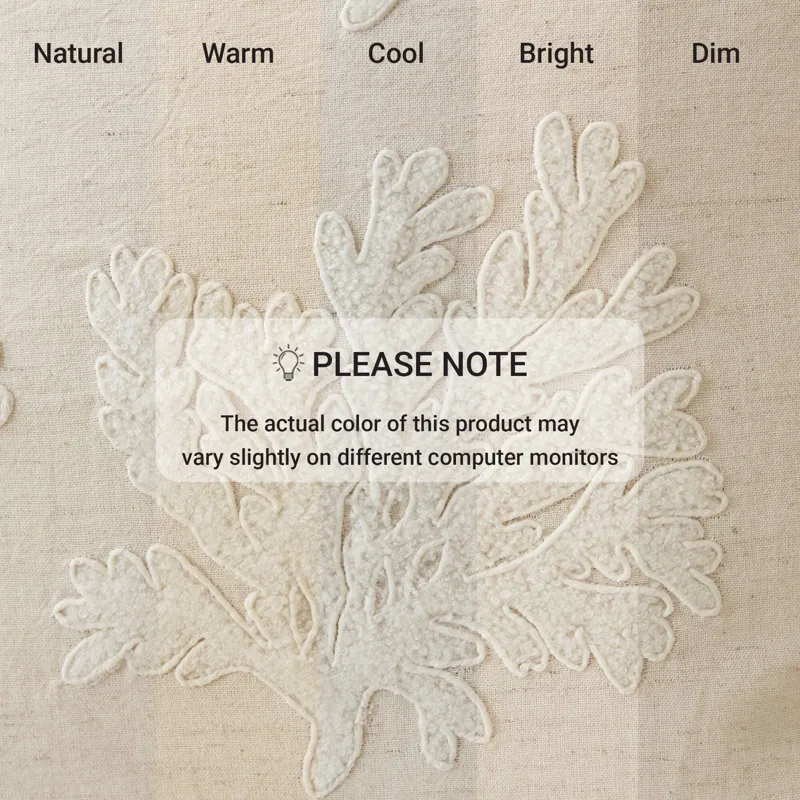 Harbor House Camila Coral 1 Piece Cotton Pillow Cover - Linen