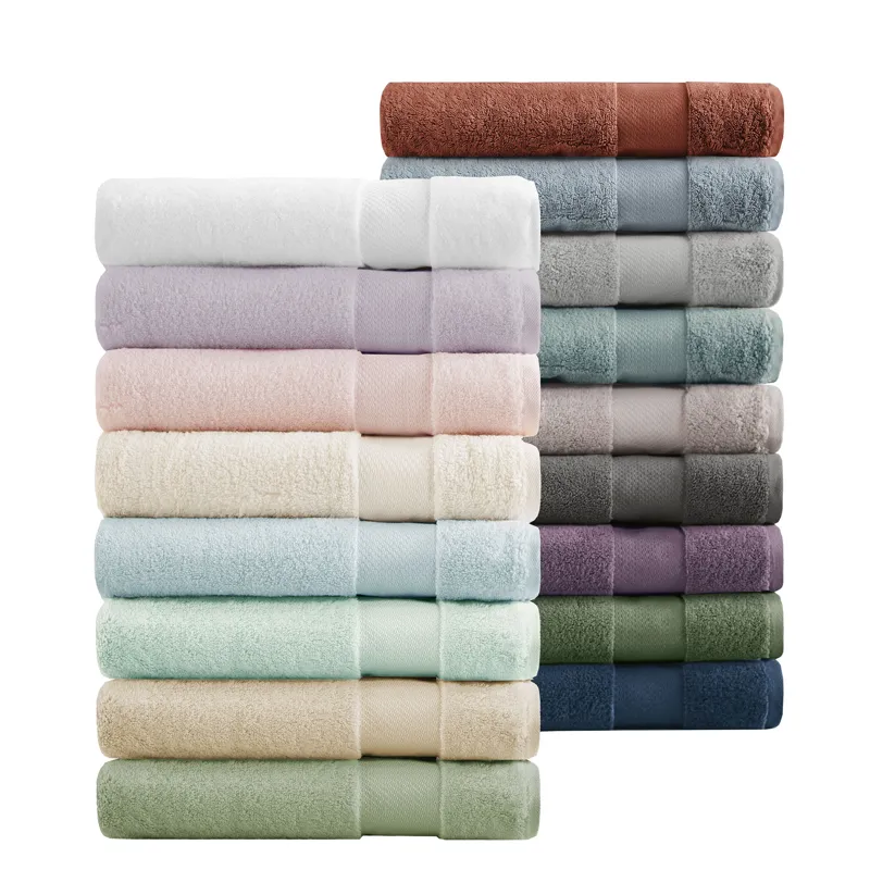 Madison Park Signature Turkish Cotton 6 Piece Bath Towel Set