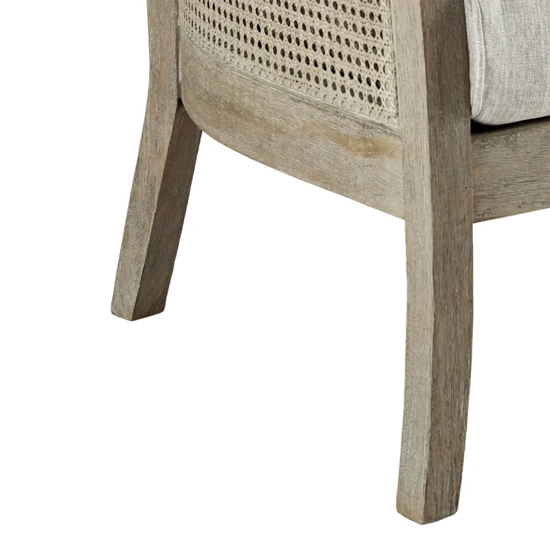 Diedra Cane Armchair - Cream/Reclaimed Natural