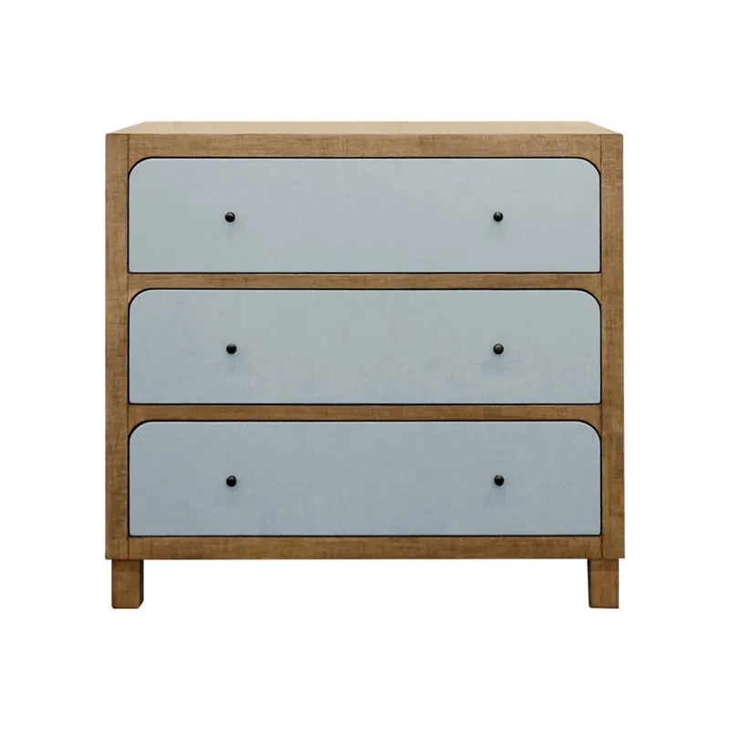 Wyatt Accent Chest Pv/Dr - Brown/Grey