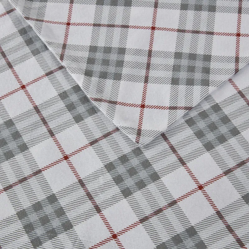 True North by Sleep Philosophy Cozy Cotton Flannel Printed Sheet Set