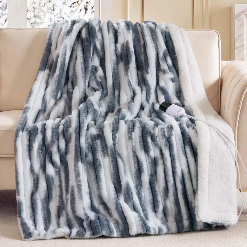 Beautyrest Heated Zuri Luxe Heated Throw