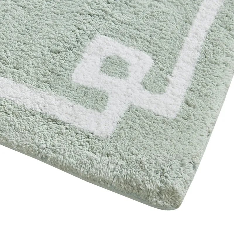 Evan Cotton Tufted Bath Rug 24x72 - Seafoam