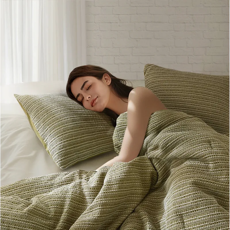 Woolrich Lyon Waffle Washed Comforter Set