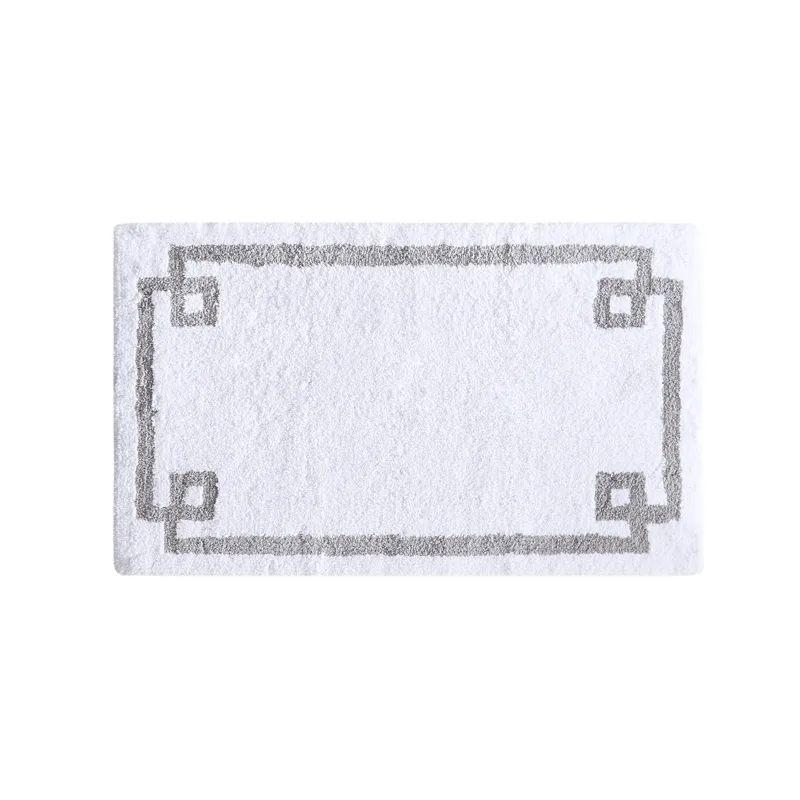 Evan Cotton Tufted Bath Rug 24x72 - White