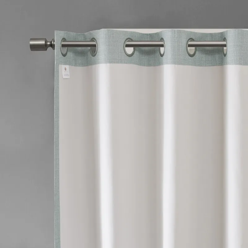 SunSmart Maya Printed Heathered Blackout Window Patio Panel