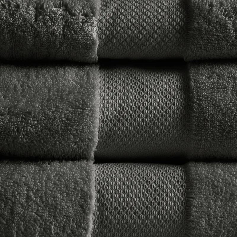 Madison Park Signature Turkish Cotton 6 Piece Bath Towel Set