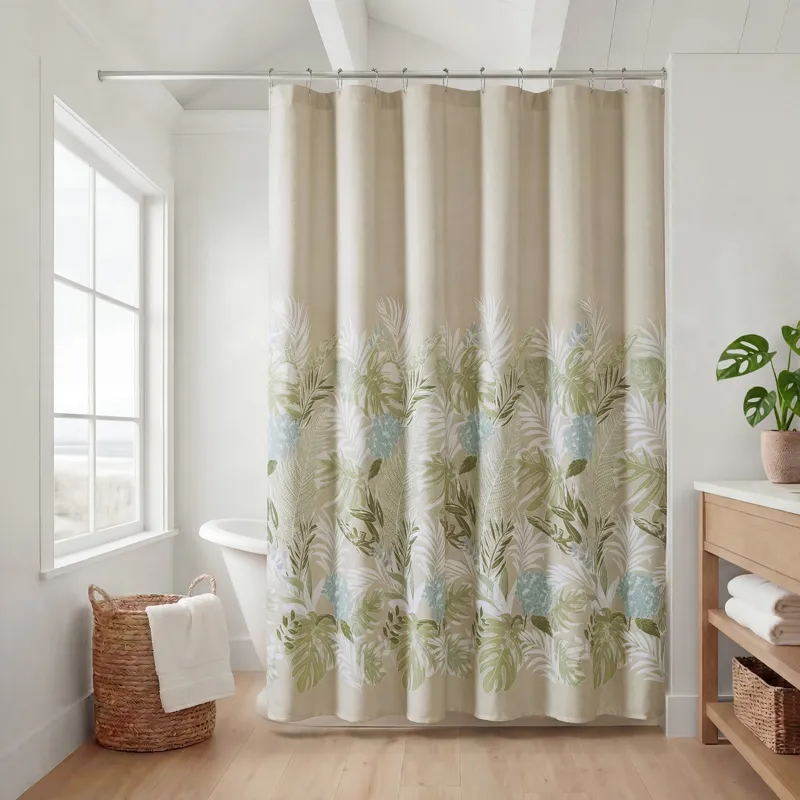 Harbor House Blue Kiawah Island Shower Curtain