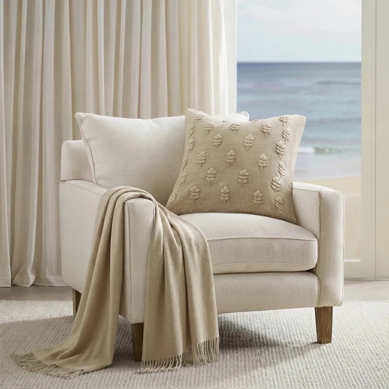 Harbor House Ave Botanical 1 Piece Cotton Pillow Cover